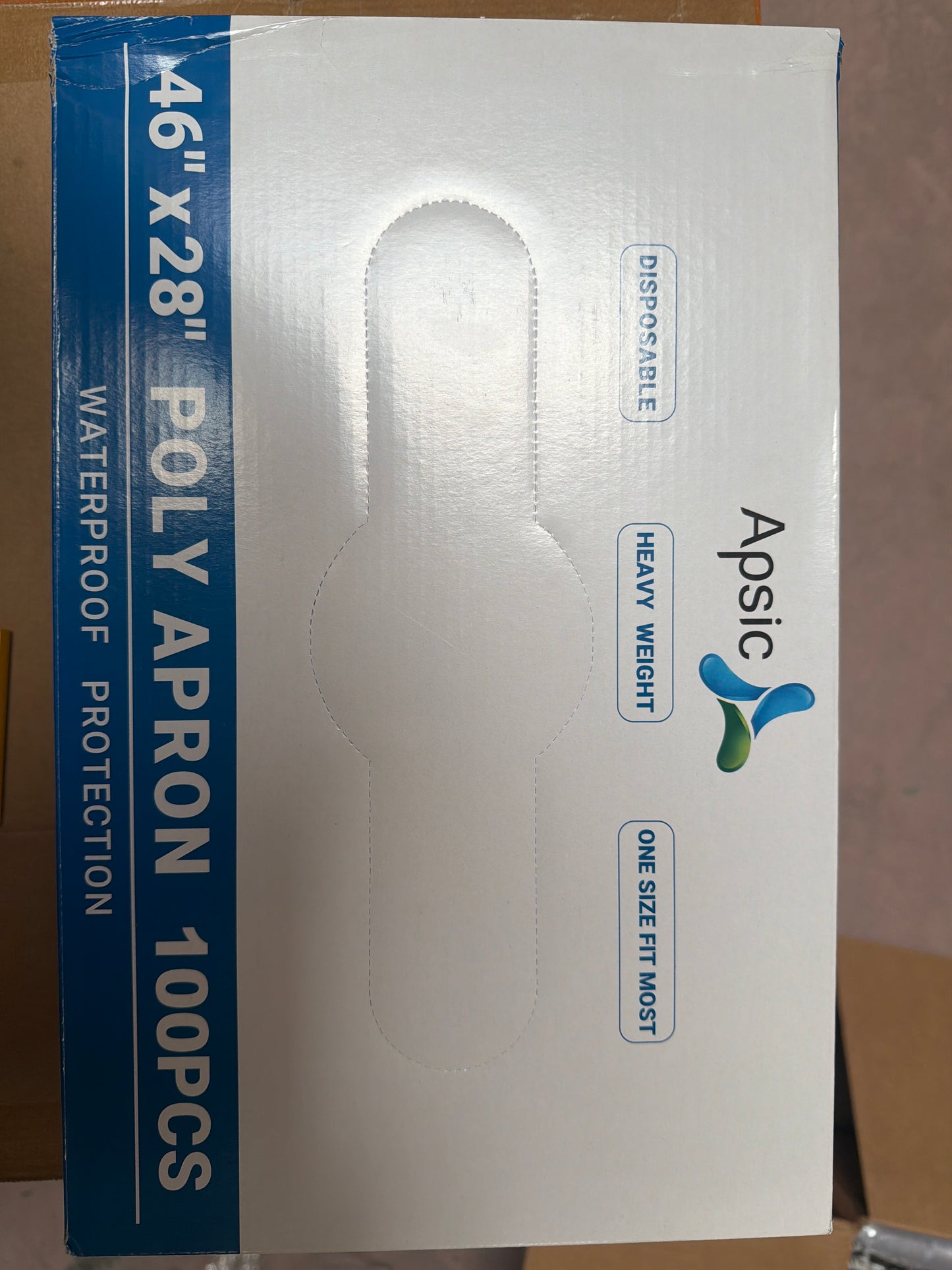 46”x28” Poly Apron 100pcs