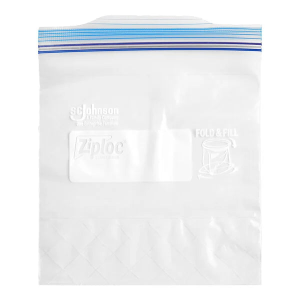 Reclosable Double Zipper/freezer Storage Bag Sandwich Size 500CT