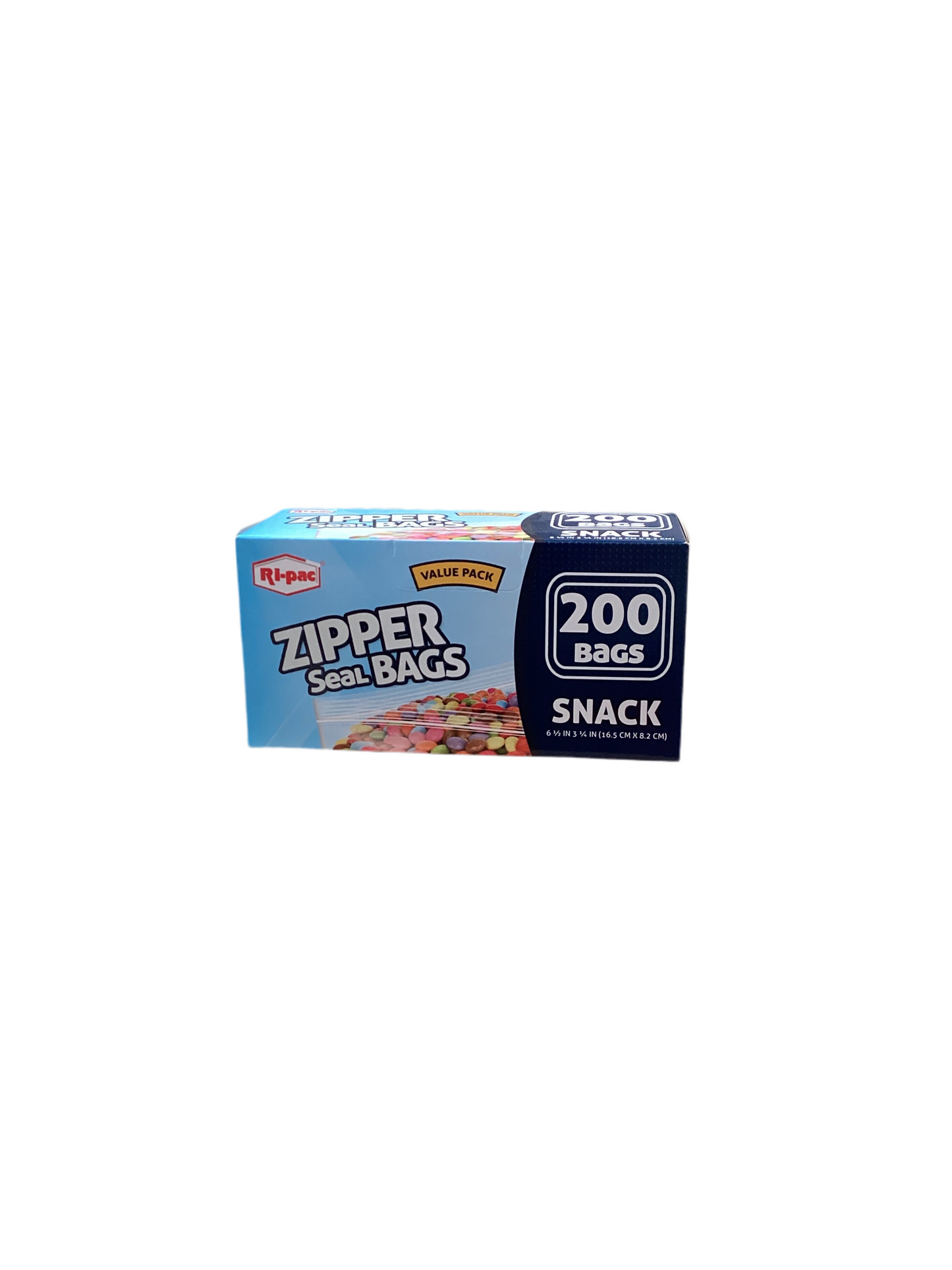 Ri-Pac Snack Zipper Storage Bags 200 Ct Value