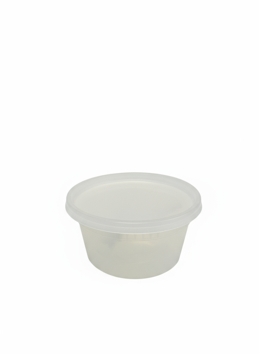 (1217) Heavy duty 12oz Plastic deli soup comb 240pcs/case