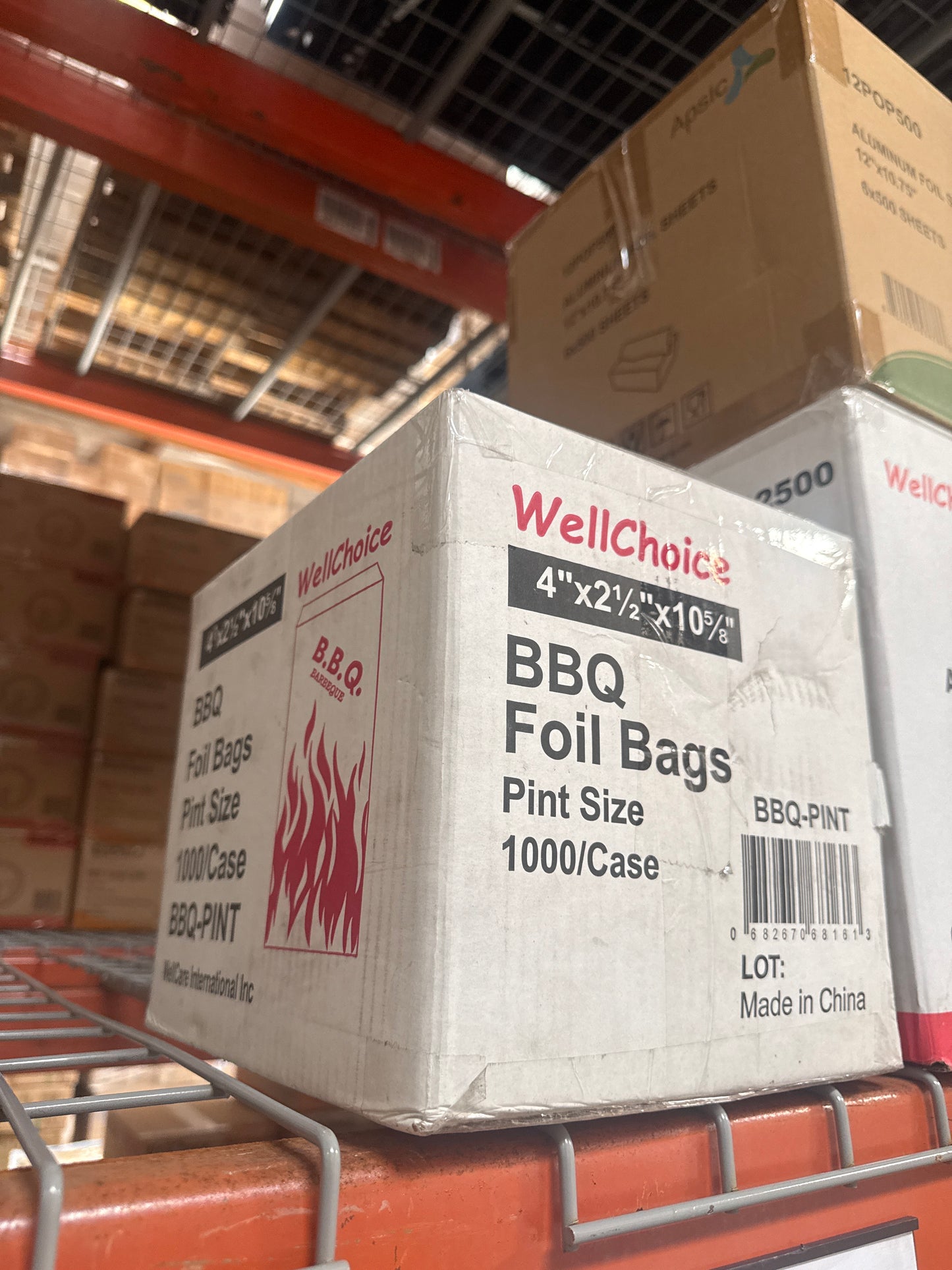 RL5-31 BBQ Foil Bags 4x2x10 1000PCS