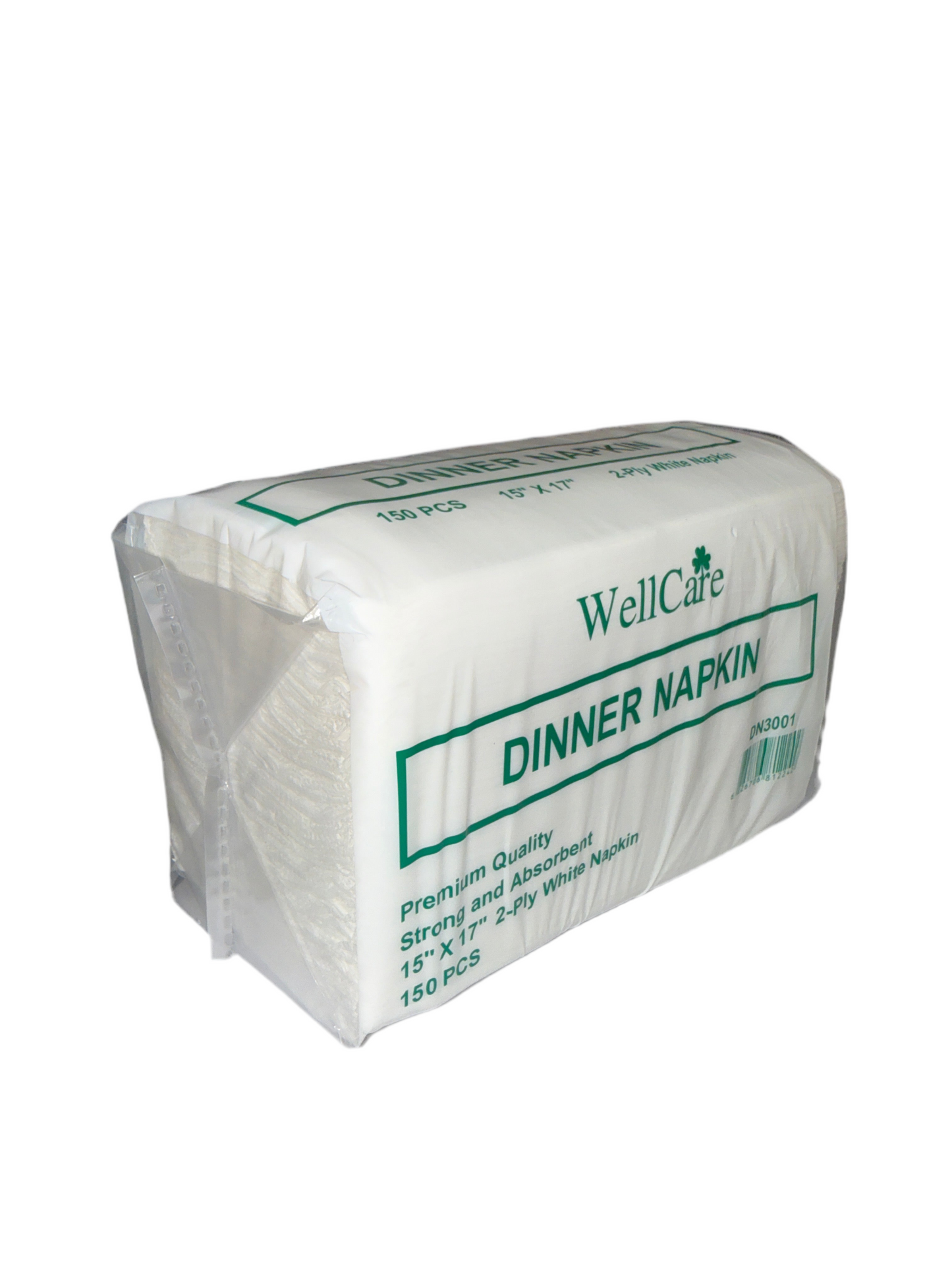 (1119) 2-PLY Dinner Napkin 14.5"x16.5" 150pcs/bag,20bag/case