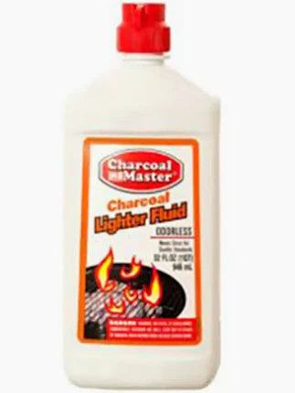 CHARCOAL MASTER LIGHTER FLUID 32 OZ ODORLESS