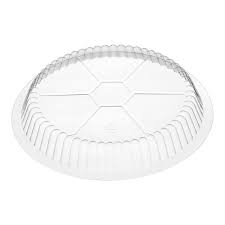 7" CLEAR PLASTIC DOME LIDS A1011