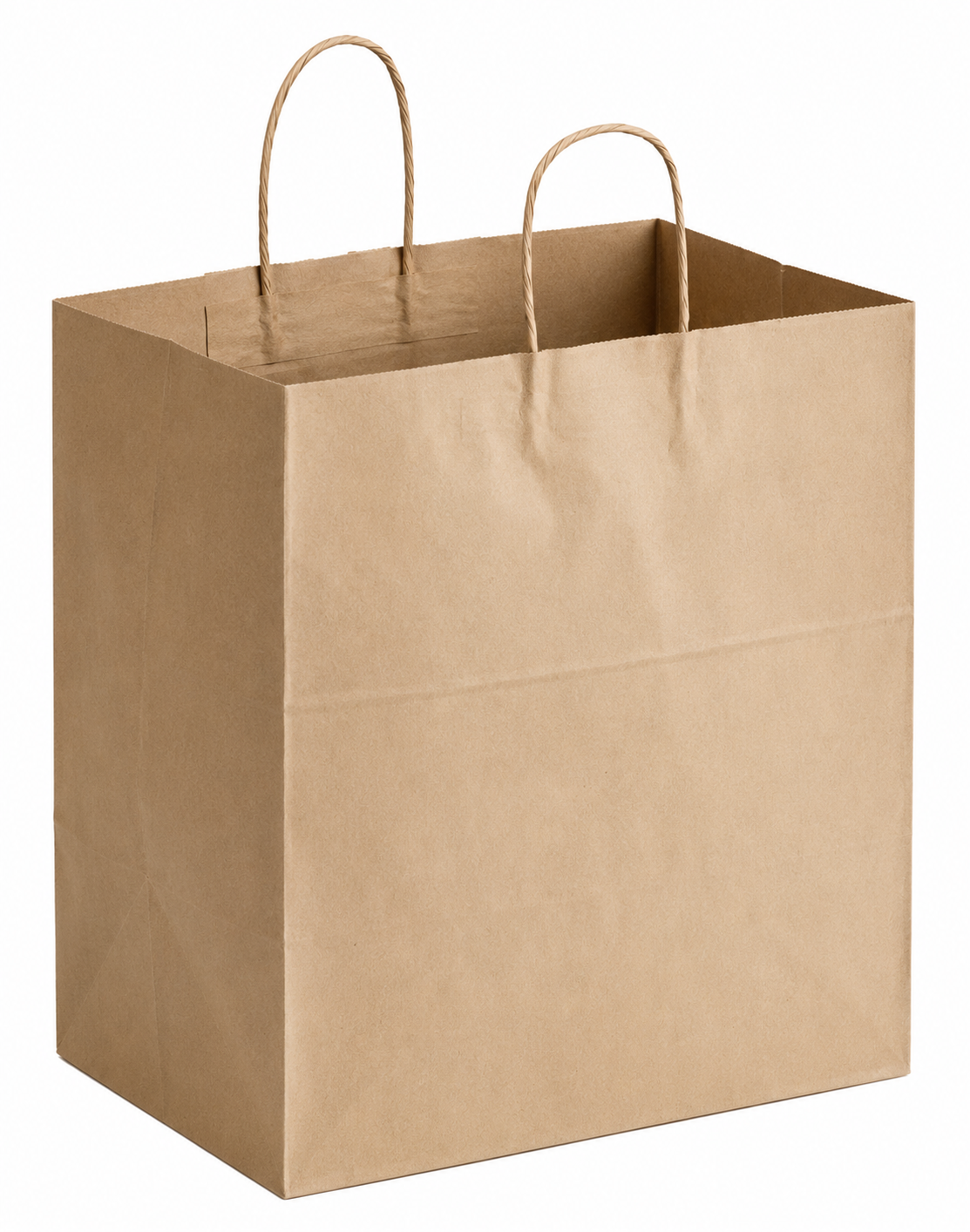 F1- #14 Kraft Paper Bag With Twist Handle 14x10x15.5 250pcs