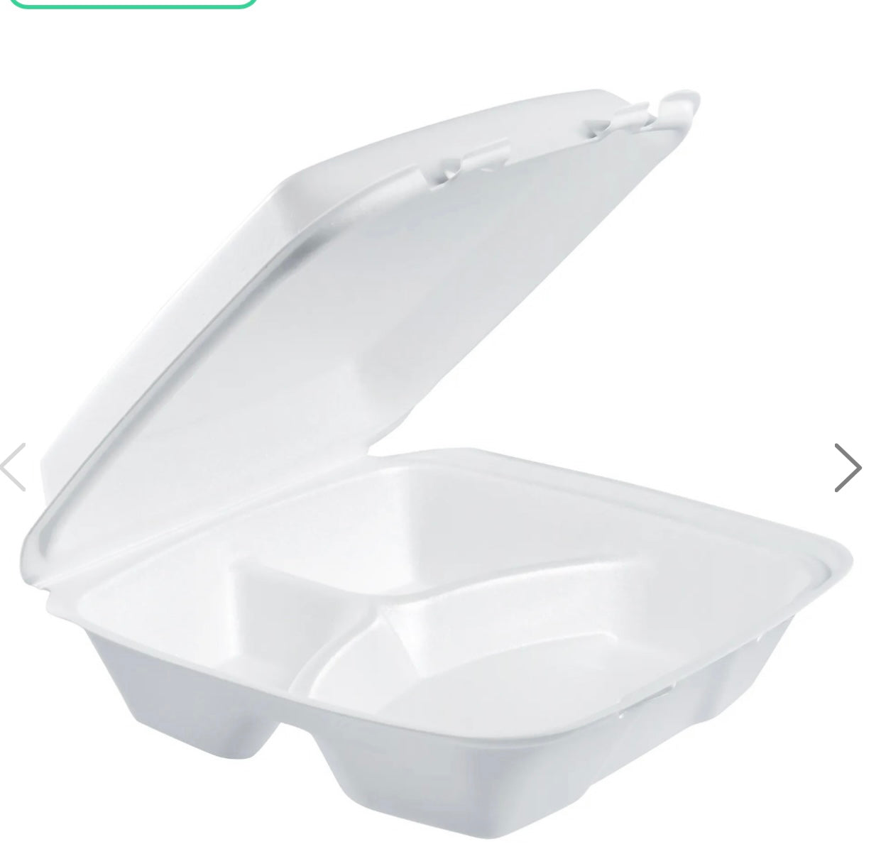 RL 9x9 foam 3 compartment 200 pcs