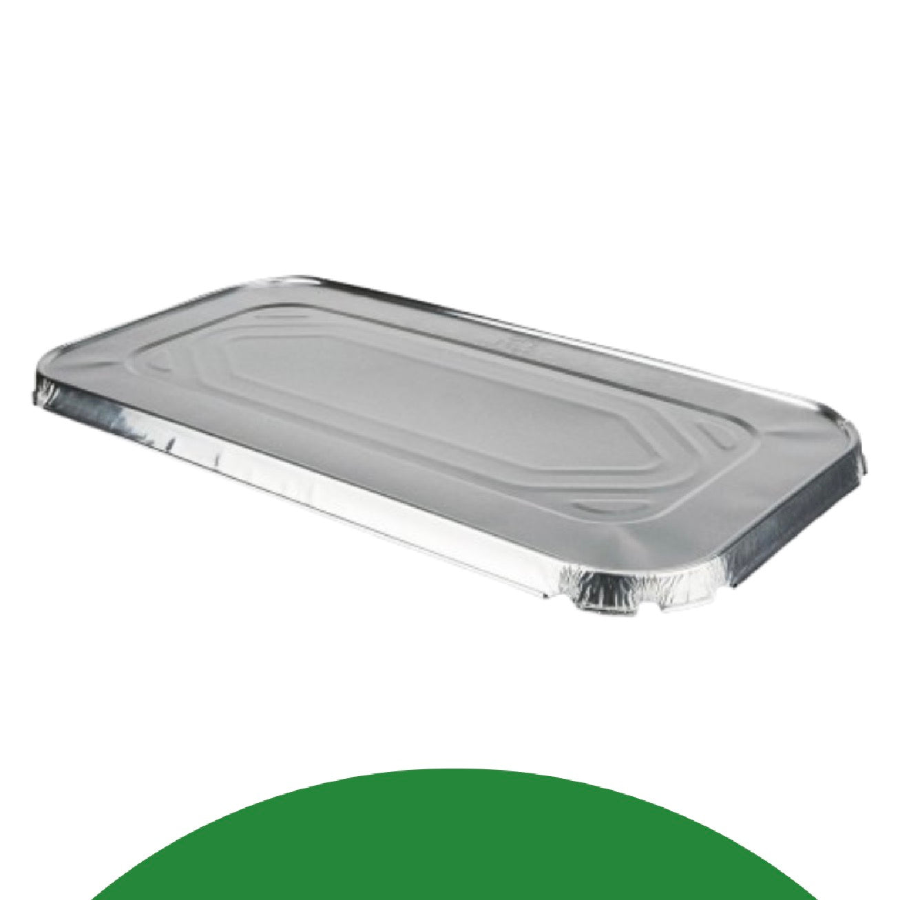 Aluminum Steam Table Half Size Lids – 100 Pack