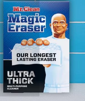 Mr. Clean Original Magic Eraser Cleaning Pads 3 Pack – Ultra Thick Multi-Surface Cleaner