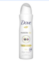 Dove Invisible Dry Spray Antiperspirant 48H 150ml – 6 Pack, No White Marks