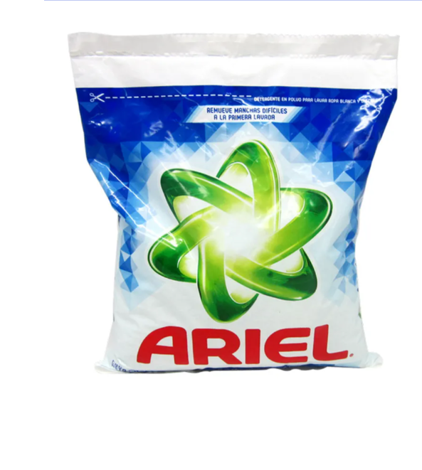 Ariel Powder Detergent 250g 2X Power wholesale pack for stain removal and bright laundry