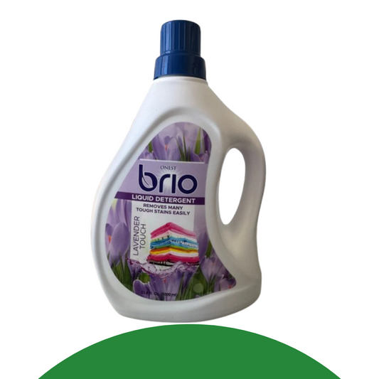 Brio Liquid Detergent Rose Scent 1000ml Bottle 12/Ct