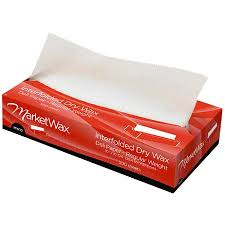 SHEETS 10" X 10 3/4" INTERFOLD WAX PAPER 100PCS G1024