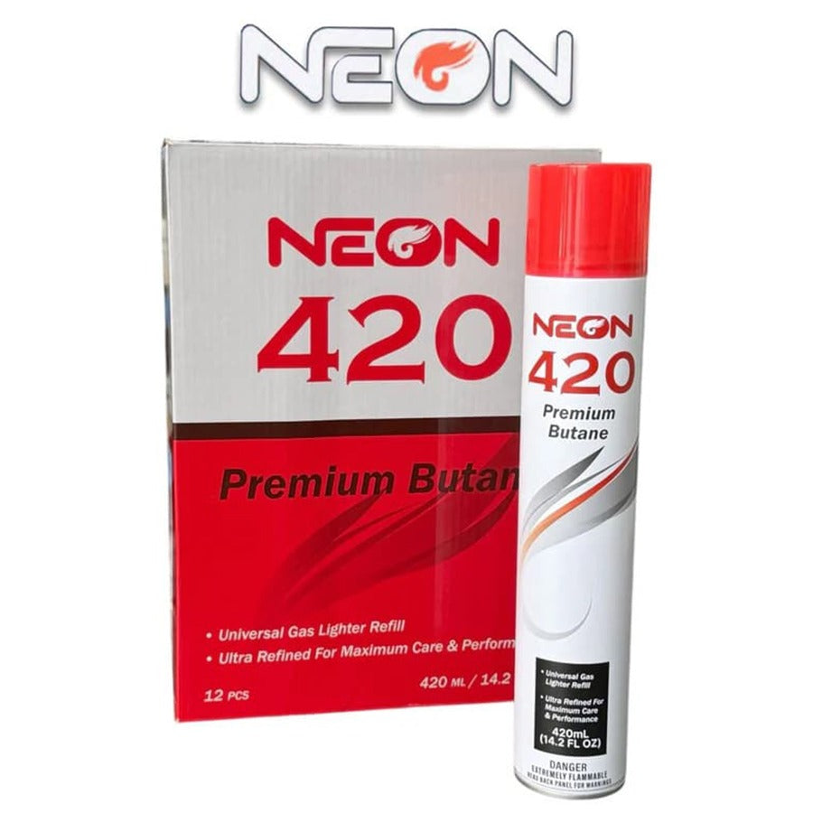 Neon Premium Butane 420 Ml (72 pack)
