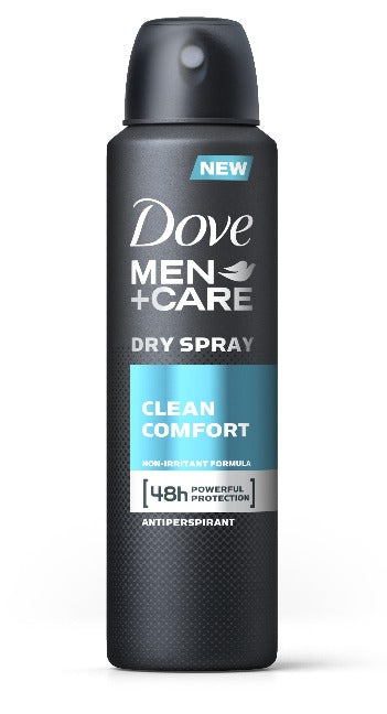 Dove Deodorant Spray 150 Ml / 5.07 Oz Men+care Clean Comfort