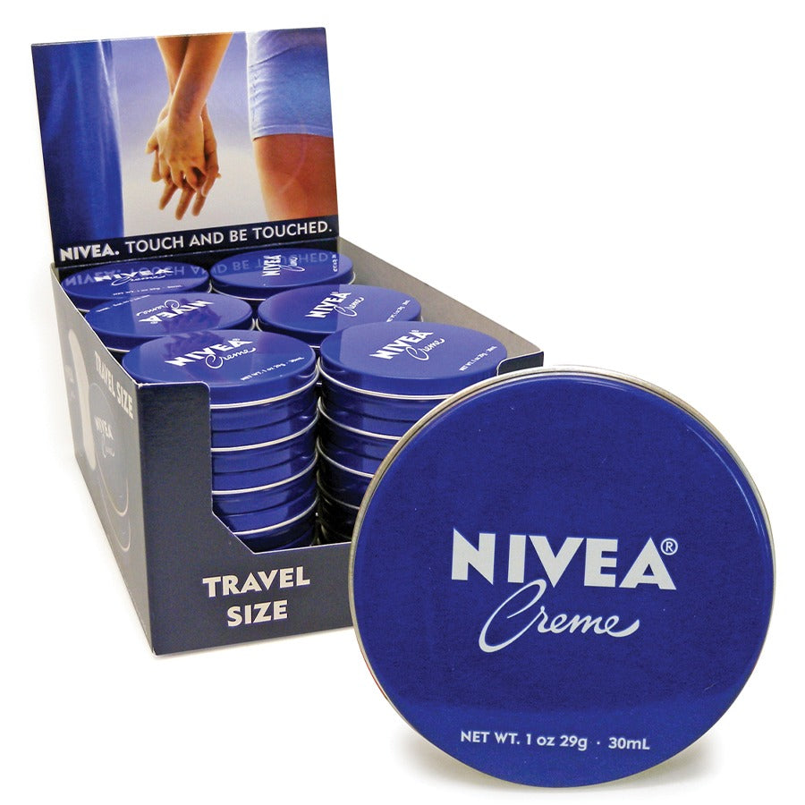 Nivea Cream 30 Ml Tin in Display (36 pack)