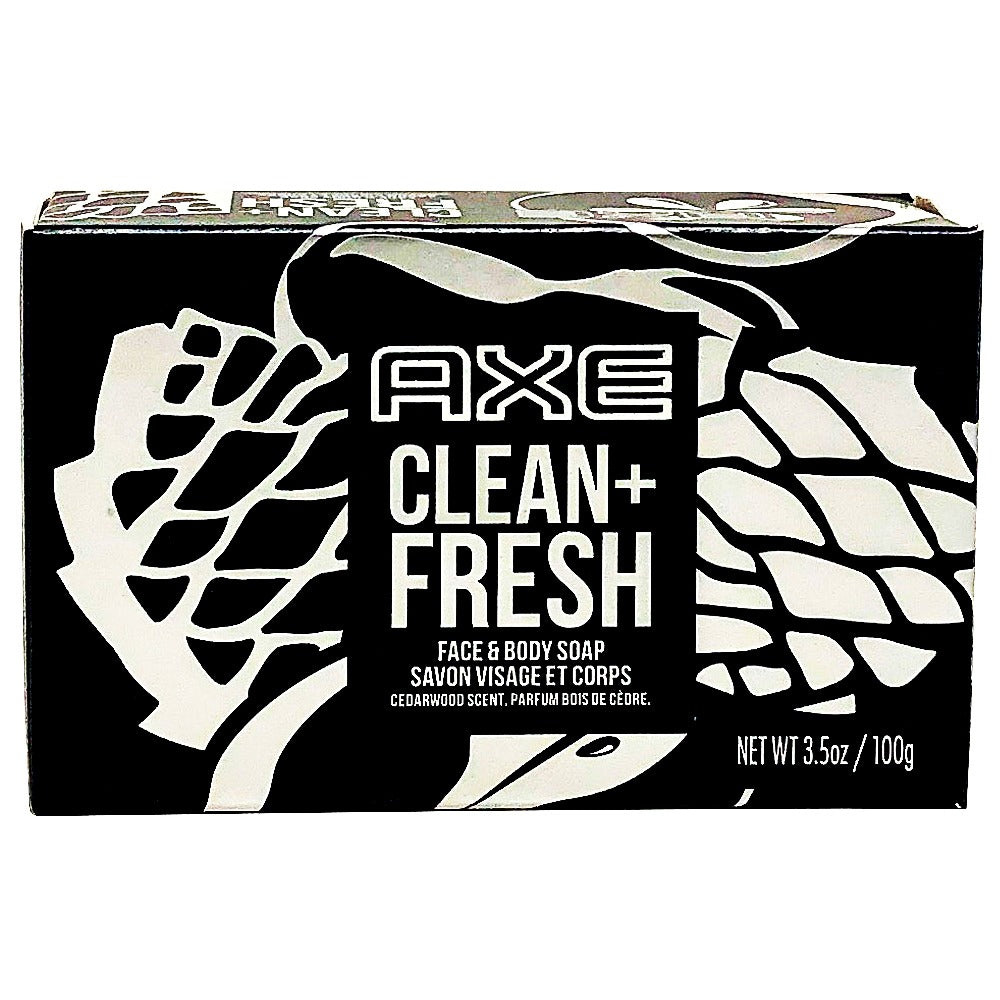 Axe Bar Soap 3.52 Oz / 100 G Clean+fresh ( 48 pack)
