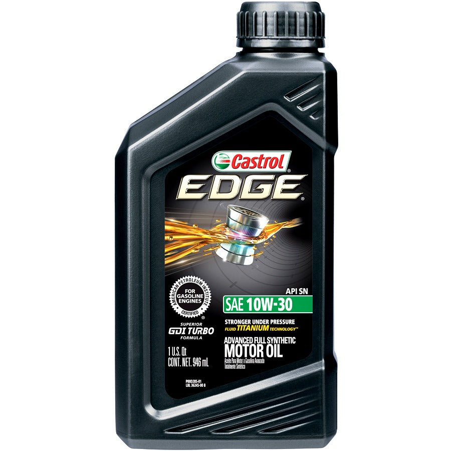 Castrol Edge Motor Oil 1 Qt 10w-30 Advanced Full Synthetic (6 Pack)