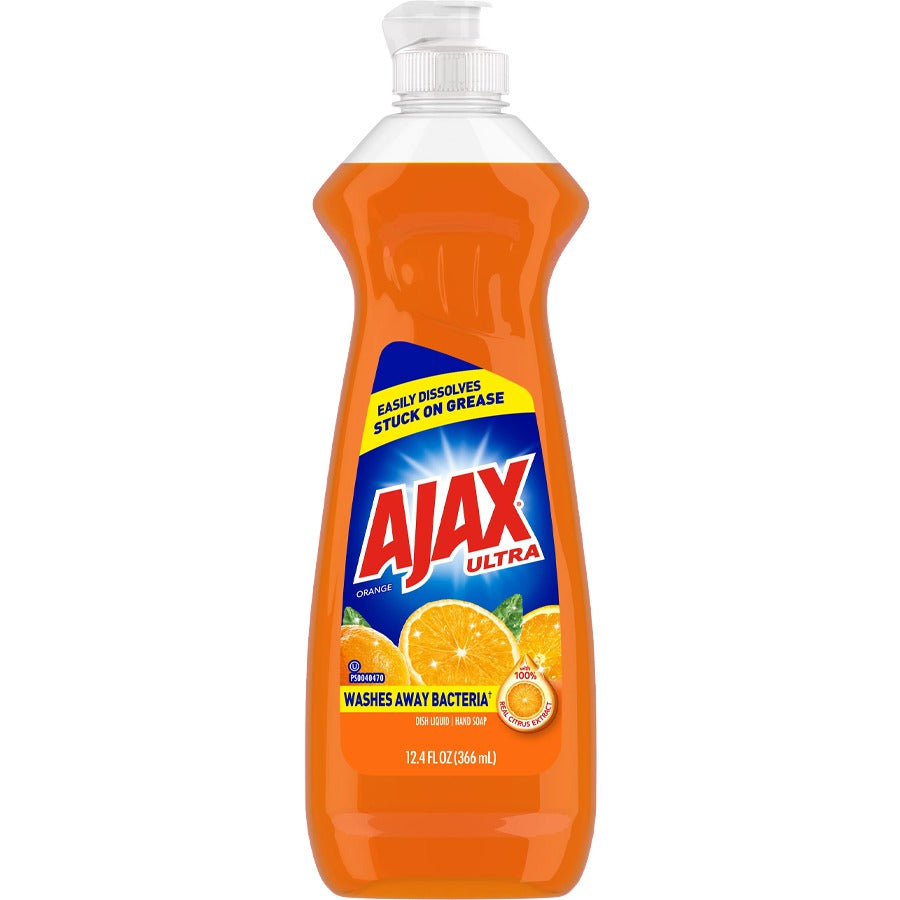 Ajax Dishwash Liquid 12.4 Oz Orange ( 20 pack)