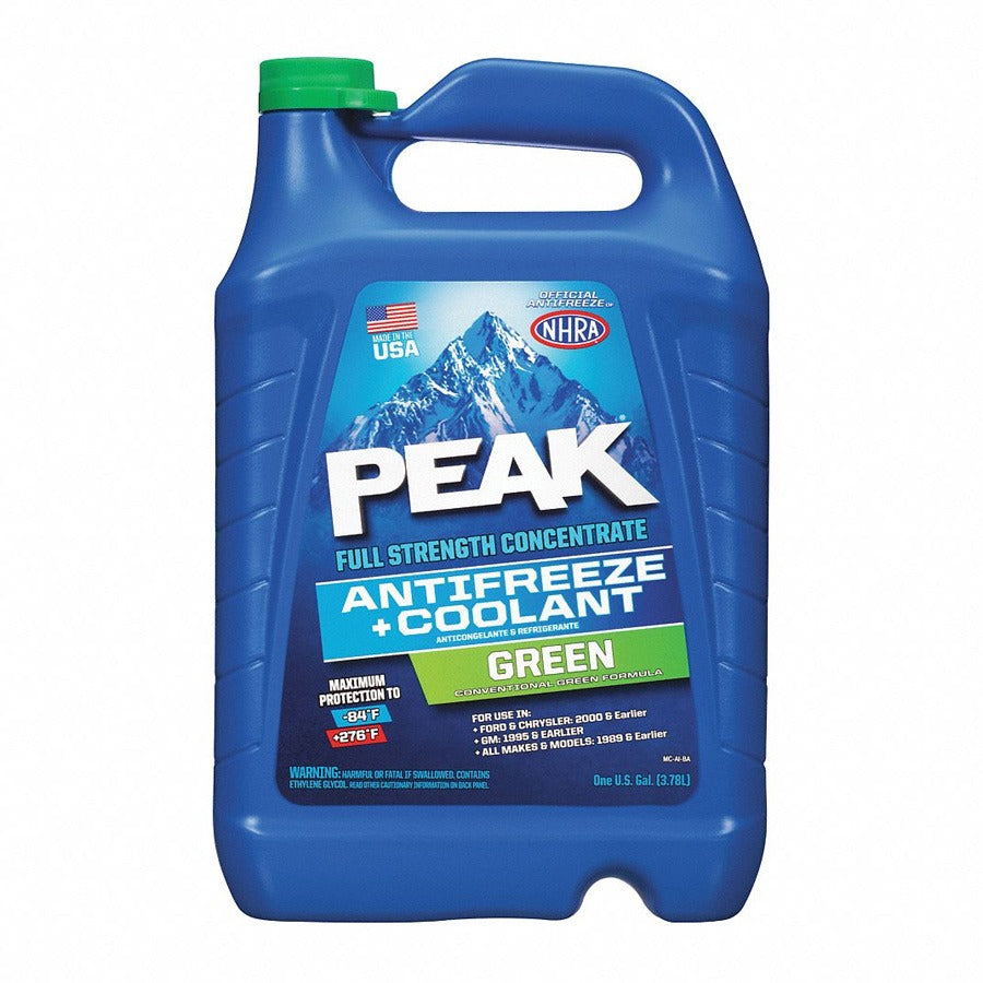 Peak Antifreeze+coolant 1 Gl 50/50 Prediluted Original Green Ruab53 ( 6 pack) ( 6 pack)