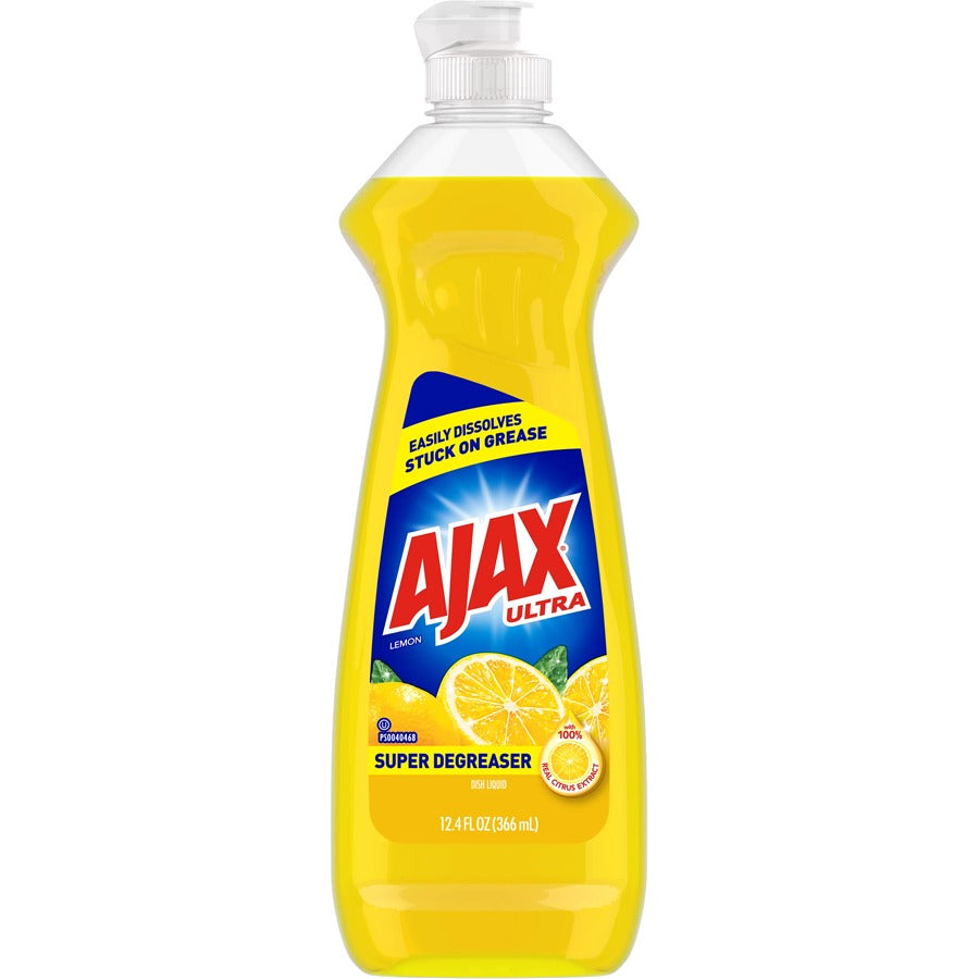Ajax Dishwash Liquid 12.4 Oz Lemon ( 20 pack)