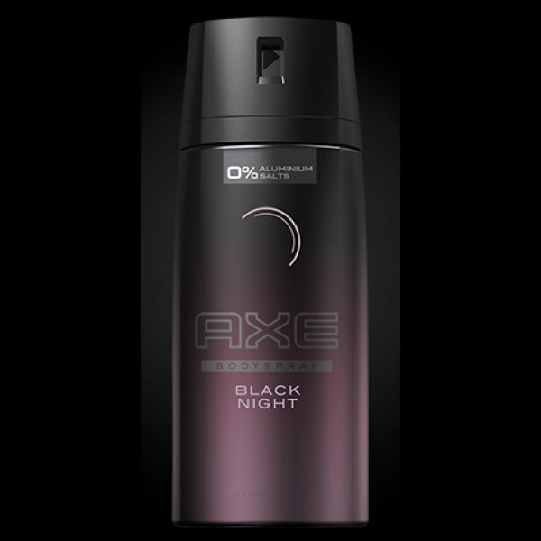Axe Deodorant Spray 150 Ml (Arg) Black Night (12 pack)