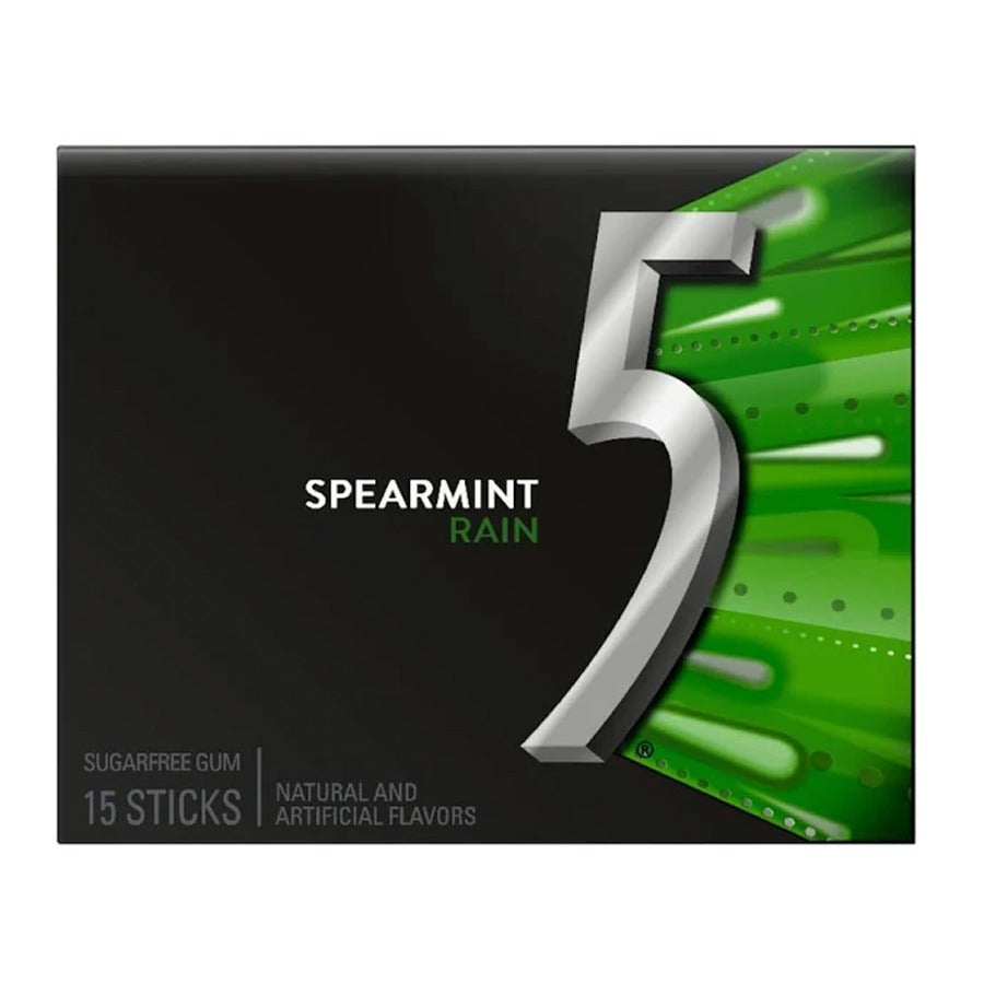 5 Gum 15 Stk Spearmint Rain (10 count)