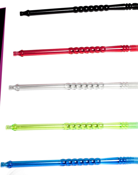 Disposable D-Hoses in multiple colors – lightweight hookah tubes for hygienic smoking