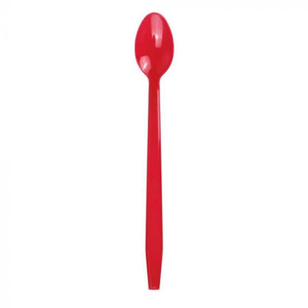 Red Plastic Heavy Weight Spoons 1000ct