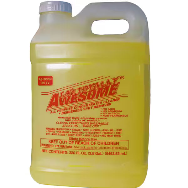 Awesome Degreaser 2.5 Gallon heavy duty multi-purpose cleaner container