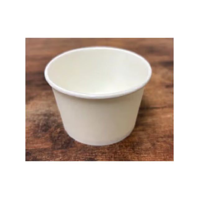 4oz White Soup Cup 75MM 1000pcs