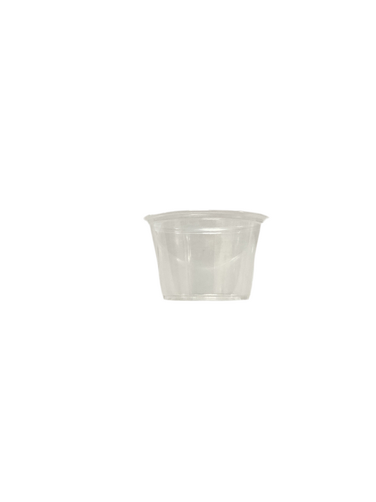 (930) 4oz Portion Cup Clear PP 2500pcs/case