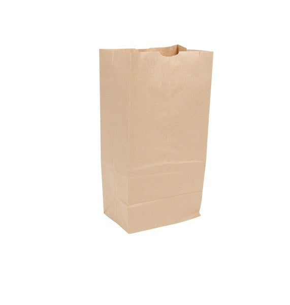20 20 lb. Brown Tall Grocery Paper Bag – Bulk 500 Pack Eco-Friendly Grocery Packaging