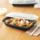 16oz Black Rectangle Container with Lid 150PCS
