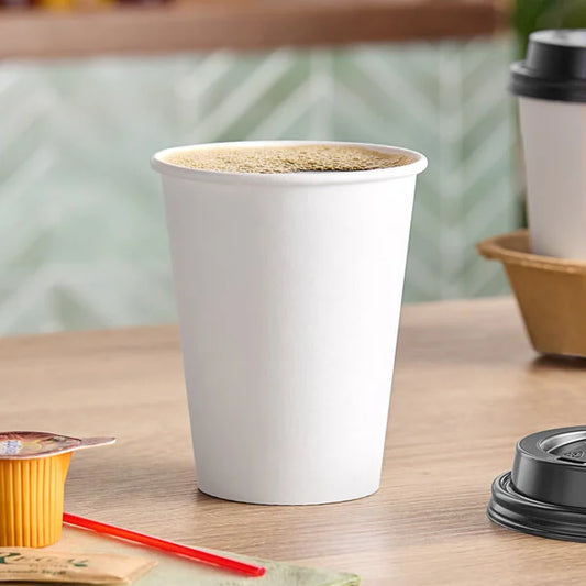 RL4-27 12oz Heavy Duty Paper Single Wall Hot Cups  1000pcs