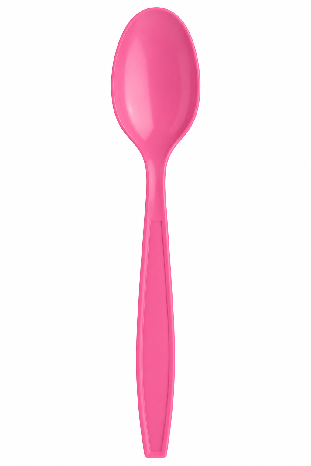 Pink Plastic Extra Heavy Weight Spoon 1000ct