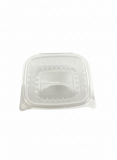 (1305)80Z PET hinged deli container, Flat 200pcs