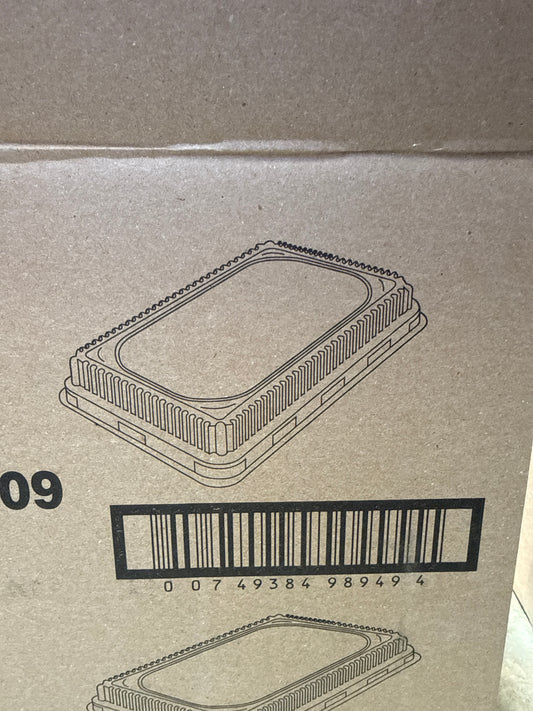 309HDL-100 Plastic high Dome Lid for 309 100 count