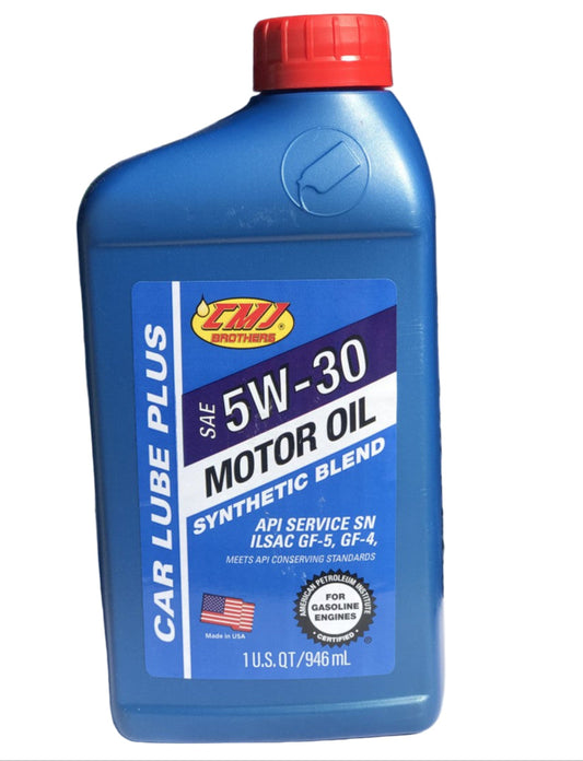 Car Lube Plus 5W-30 Synthetic Blend