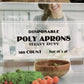B1- Disposable Poly Aprons Heavy Duty 100 count size 28x46 1534-1