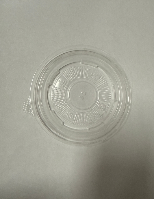 (1433)112mm PP FLAT LID 1000PCS/CASE (use for Paper food container PSC-16-112)