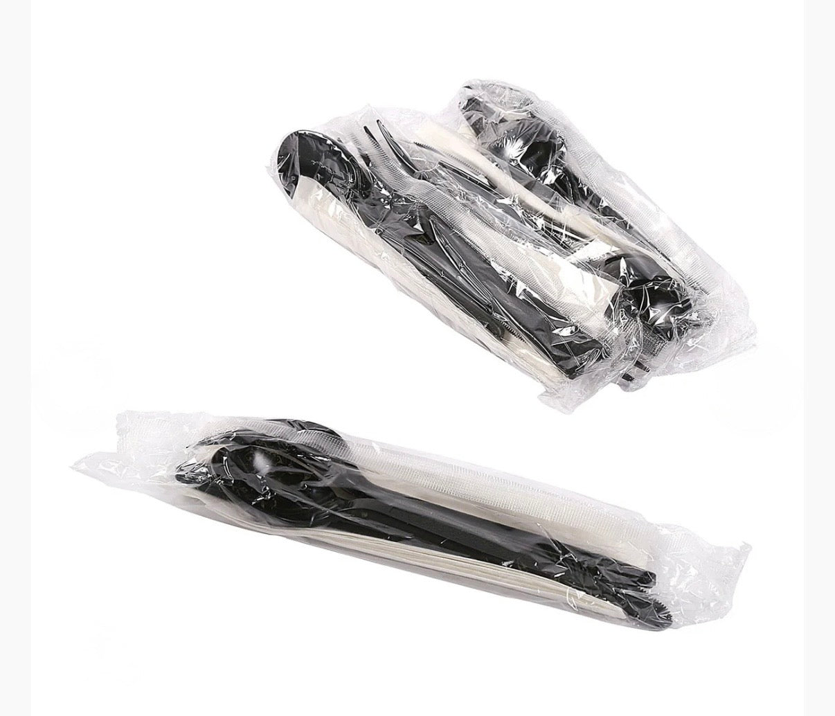 RL6-38 4piece cutlery set black 250pcs item# 4khpbk