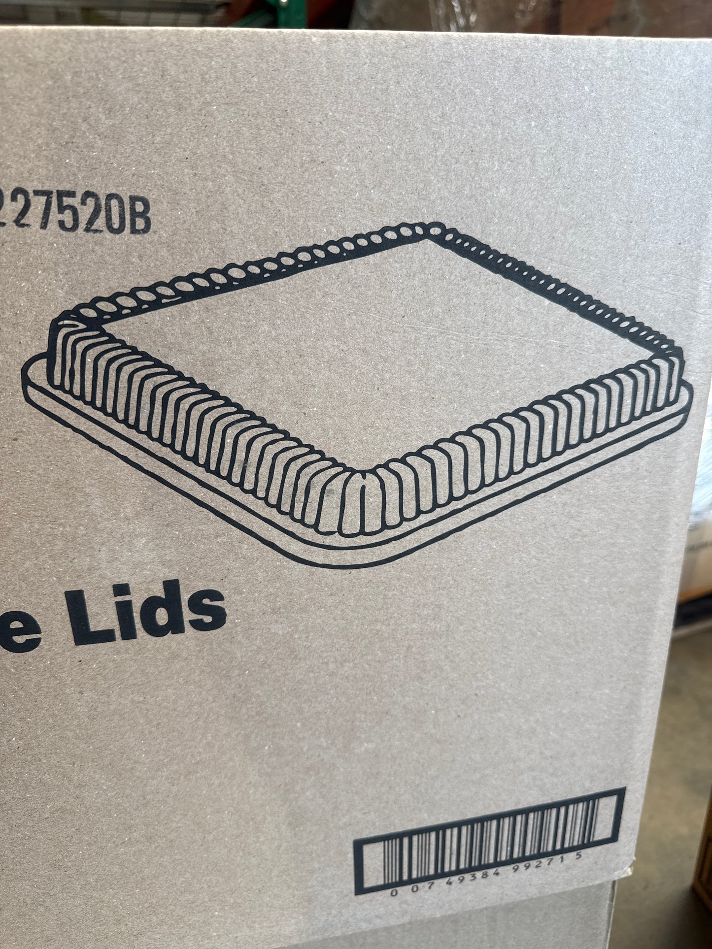 4048DL-500 plastic dome lids 500 count