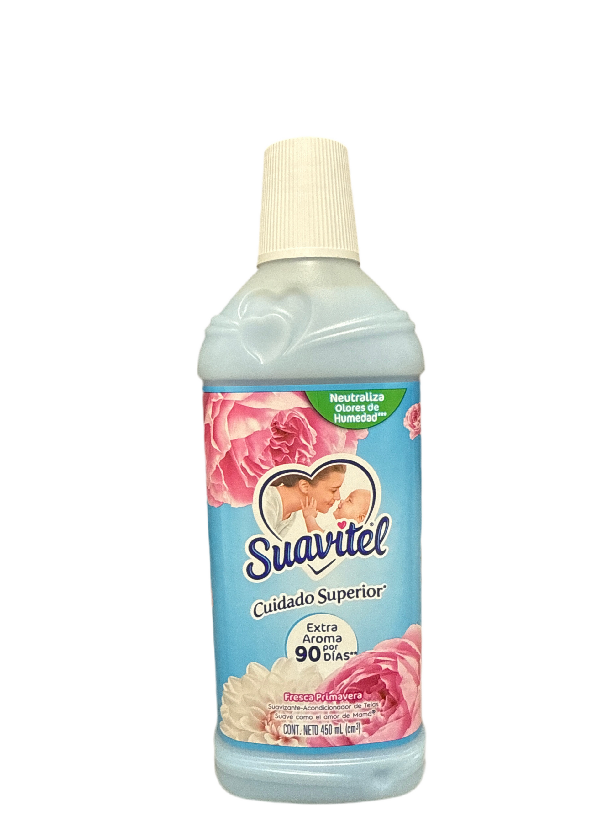 Suavitel Primavera Fabric Softener 450ml bottle 12 case bulk pack