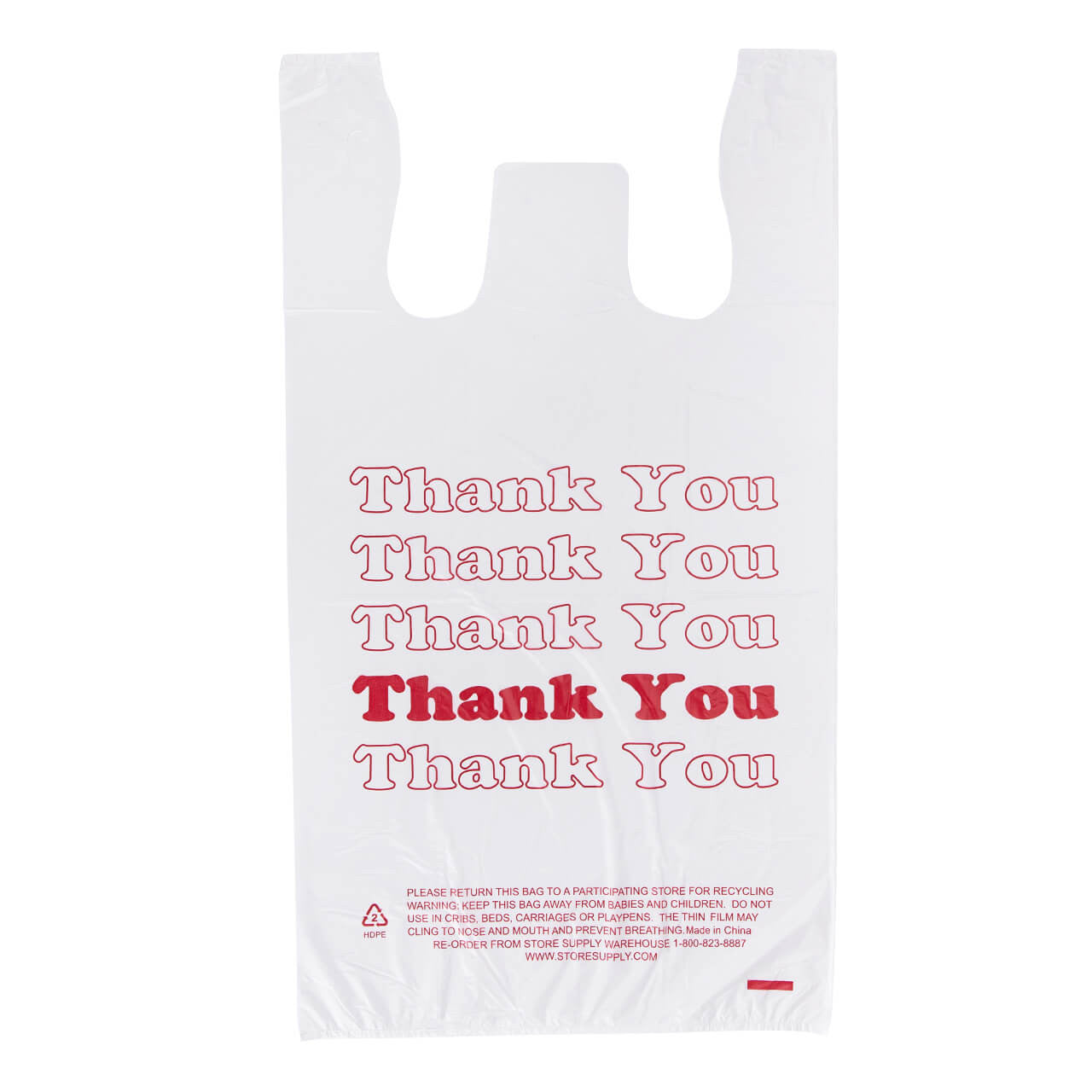T-Shirt plastic bag 750