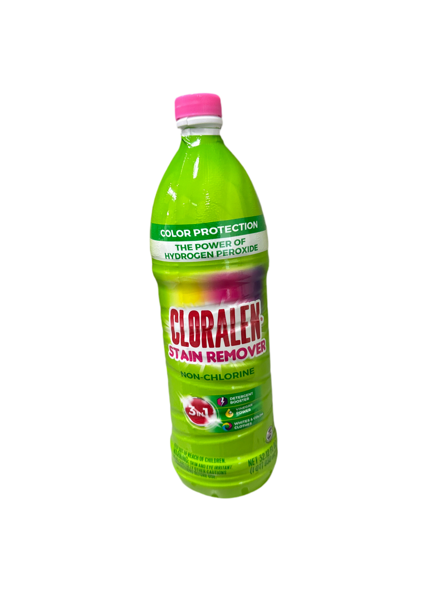 Cloralen 3-in-1 Stain Remover 32oz Bottle – Non-Chlorine Laundry Booster