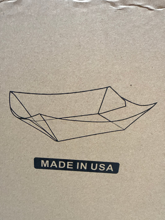 5LB KRAFT PAPER BOAT TRAY 1 CO