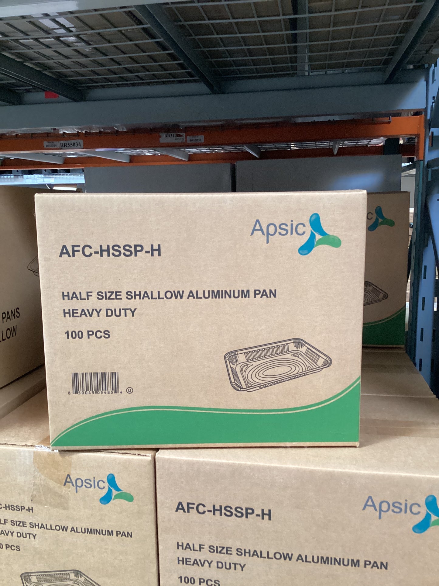 RL3-18 Half Size Shallow Pan 100pcs   A1019