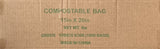 COMPOSTABLE BAG  15in X 20in NET WT. Ibs  GREEN 10MICS 6/300 (1800 BAGS)