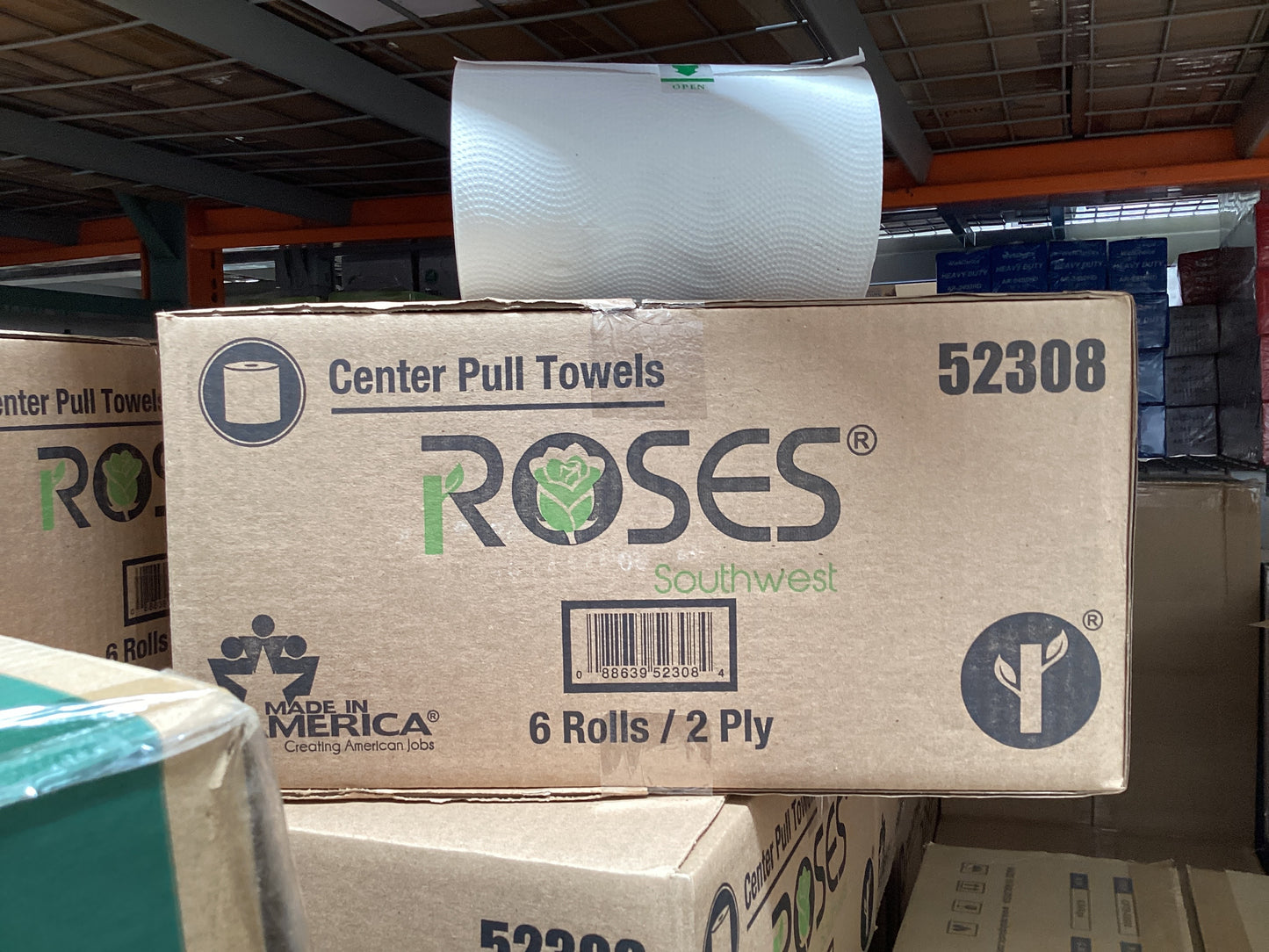 B1- Center pull towel rolls 6rolls / 2 ply 52308