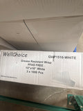 RL5-31 15x16 White Grease Resistant Wrap 3000PCS